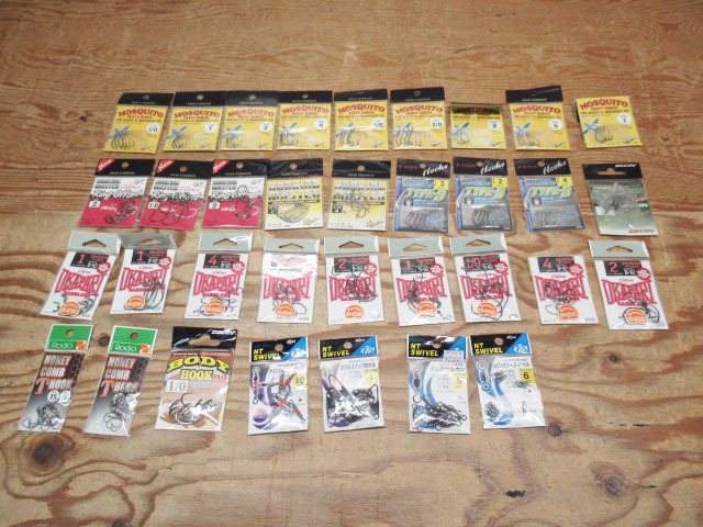 未使用? 釣具まとめ GRAN COMPANY グランカンパニー MOSQUITO C'ultiva カルティバ OKAPARI フック 管理7S1226E-YP