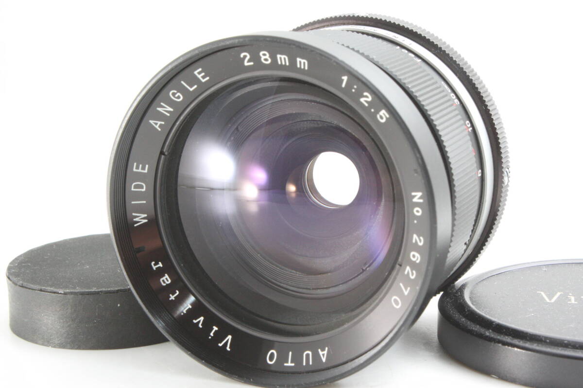 [Rare AB] AUTO Vivitar WIDE ANGLE 28mm F2.5★エキザクタマウント exakta★11022