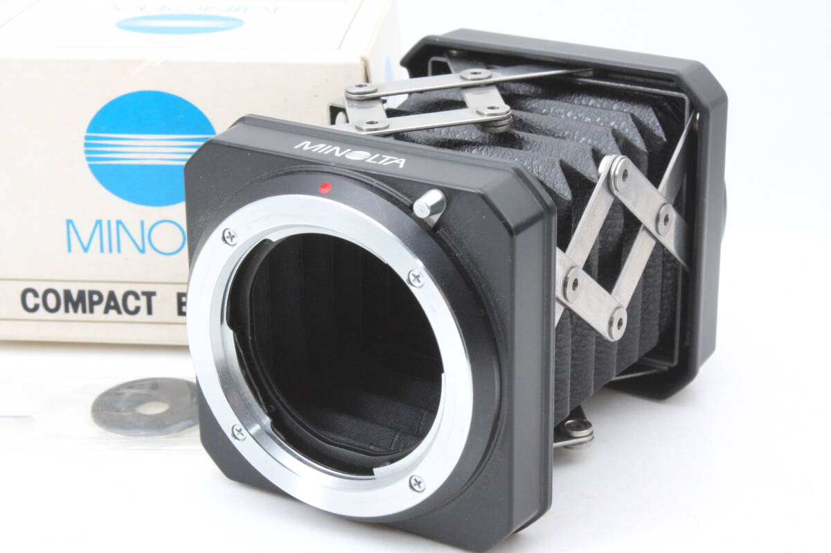 [A] MINOLTA COMPACT BELLOWS★MDマウント★元箱 ミノルタ コンパクトベローズ★11024