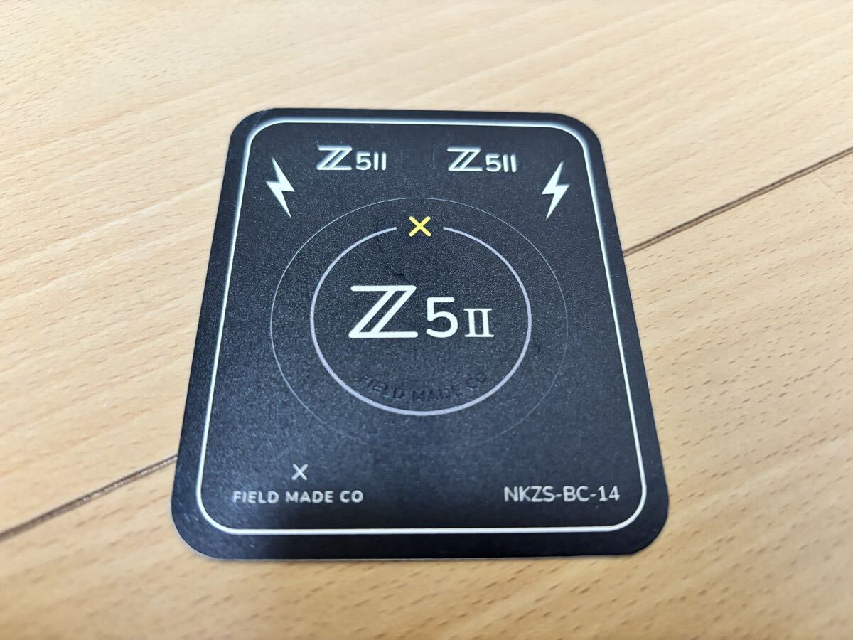 【新品未使用 / 送料無料】 FIELD MADE インジケーター ステッカー ニコン Nikon Z5 Ⅱ ボディキャップ用