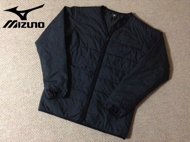 ★美品★ミズノ ブレスサーモ ライナーシャツ XL 黒 ブラック インナー 薄手 暖かい 発熱 保 XLサイズ BREATH THERMO MIZUNO H2JHOI21