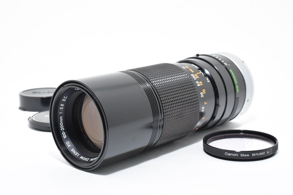 V010302★キャノン canon fd 100-200mm f5.6 s.c