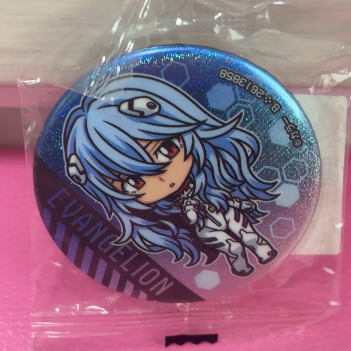 ●エヴァンゲリオン あそーと04 綾波レイ 缶バッジ