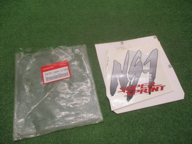 Z7M04 当時物 ホンダ純正 新品保管品 NS-1 ステッカー AC12 T BHN