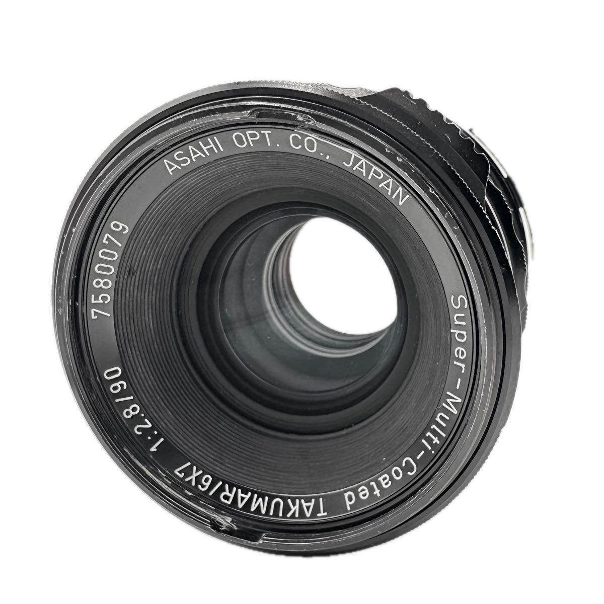 【良品】　PENTAX TAKUMAR 6X7 90mm F2.8 SMC ペンタックス レンズ #23