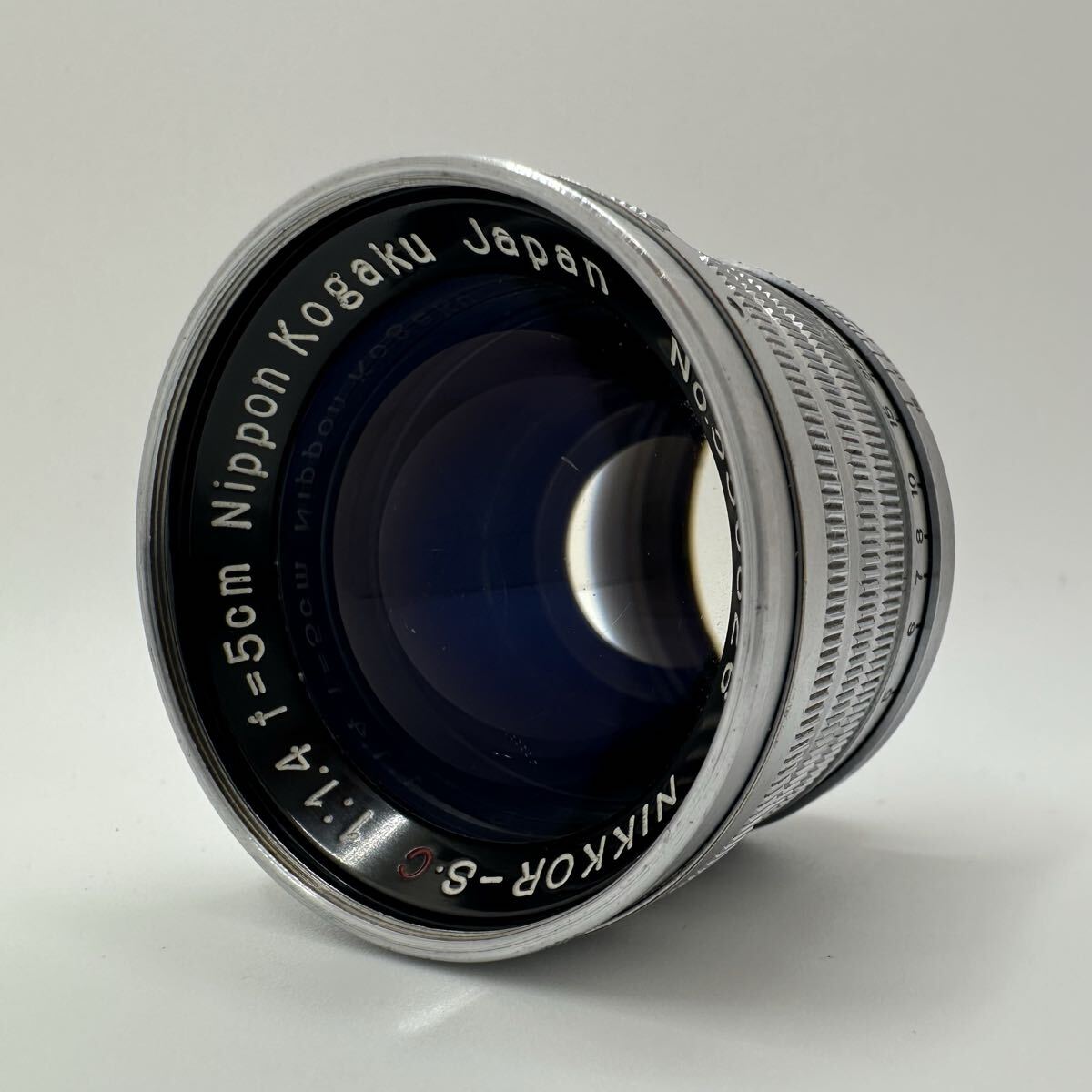 【美品】NIKON NIKKOR-S・C 5cm 50mm F1.4 L★Leica Lマウント ニコン ライカ　#28