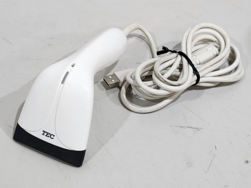 【送料無料】 東芝テック/TEC タッチスキャナー HS-580-U-24S USB接続 白 バーコード TECレジスター専用 現状品
