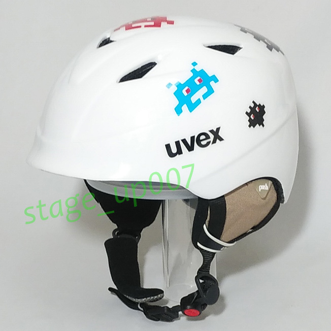 uvex（ウベックス）／ジュニア用 スキーヘルメット airwing 2/スペースインベーダー/size54-58 ／管QSLN