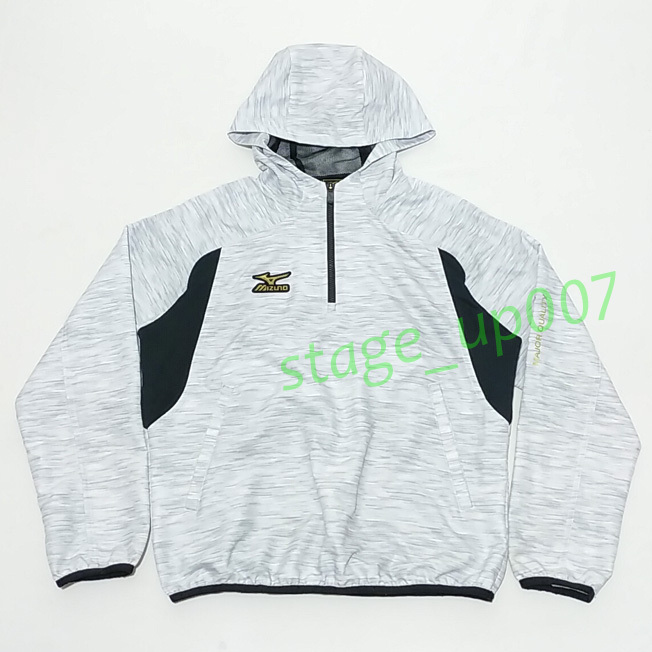 Mizuno Pro（ミズノプロ）／展示会限定モデル MOVE CROSS ハーフジップトレーニングパーカー・トレージングシャツ 12JE782/sizeM(キレイめ)