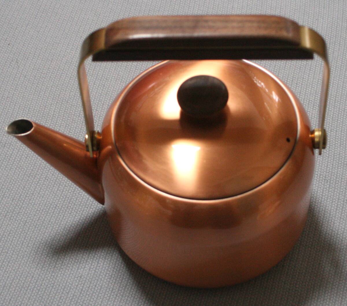 ★未使用　新光金属　やかん　ケトル　ギャルソンシリーズ　1.7L　COPPER100　銅製　長期保管品　箱なし　現状品★早い者勝ち！