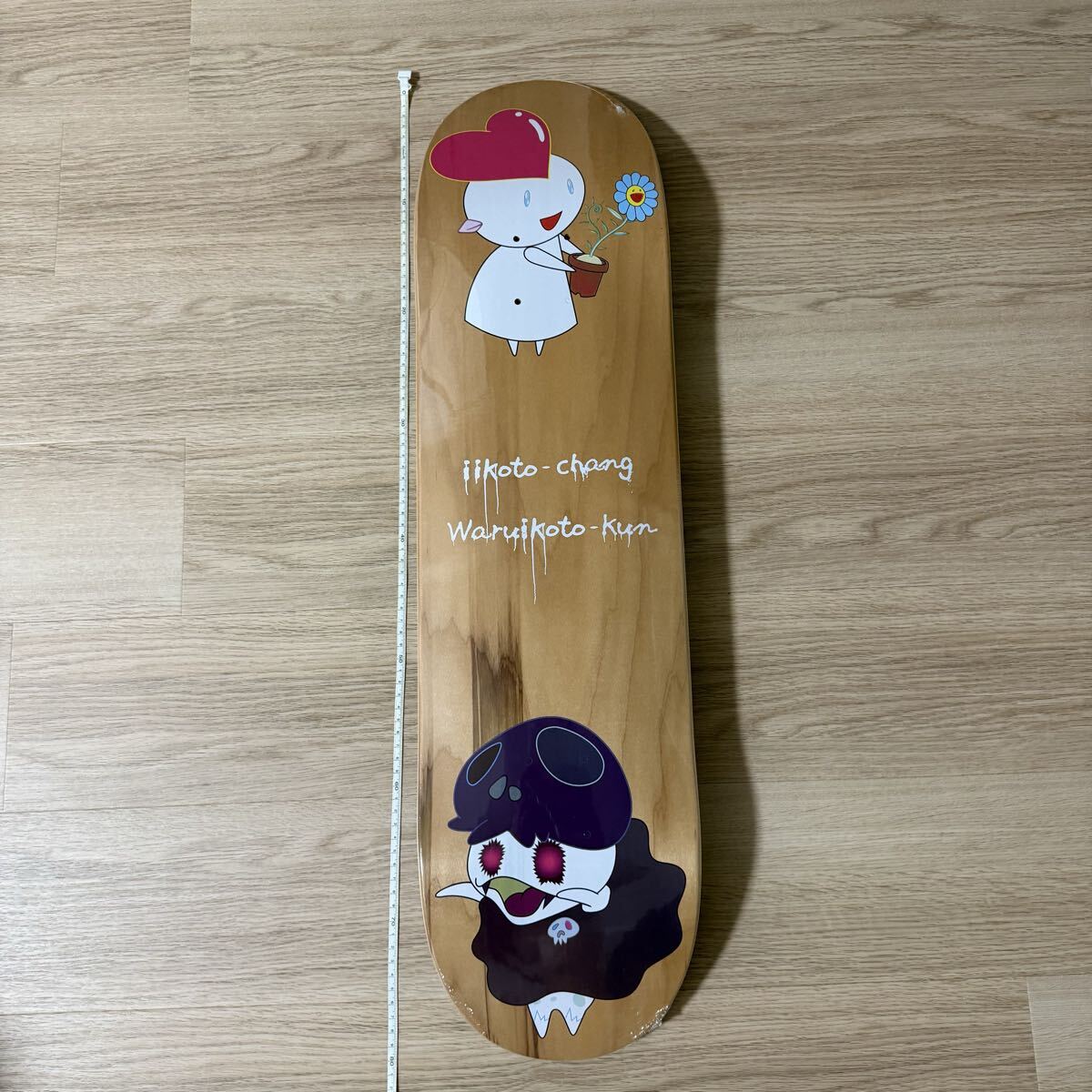 【新品】Takashi Murakami Skateboard 2019 村上隆「いいことちゃん わるいことくん」スケボーデッキ カイカイキキ スケートボード