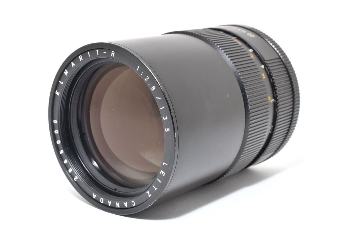 【希少美品】Leica ライカ LEITZ ELMARIT-R 135mm F2.8 レンズ エルマリート ライツ CANADA カナダ (688)