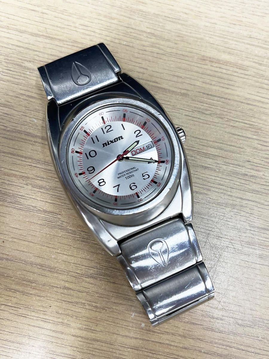 【ジャンク品】 NIXON ニクソン 腕時計 You Know The Don