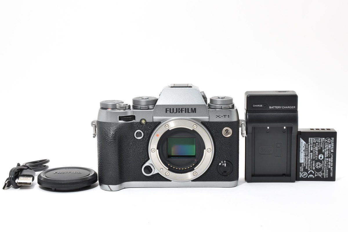 ★ショット数91回★ ★良品★ FUJIFILM X-T1 グラファイトシルバー ボディ AYM5096