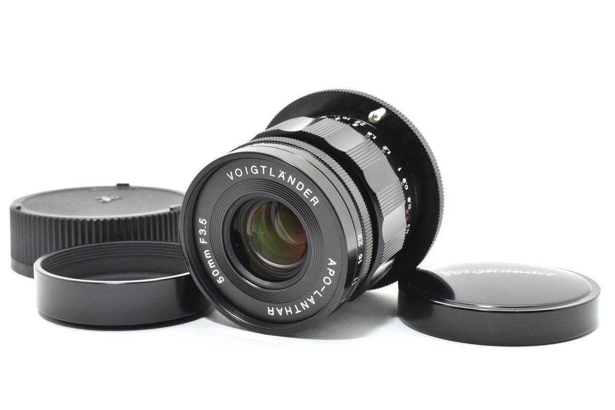 ★極上品★ フォクトレンダー Voigtlander APO-LANTHAR 50mm F3.5 Type II ブラックペイント VMマウント用 ライカM互換 AYM5224#545