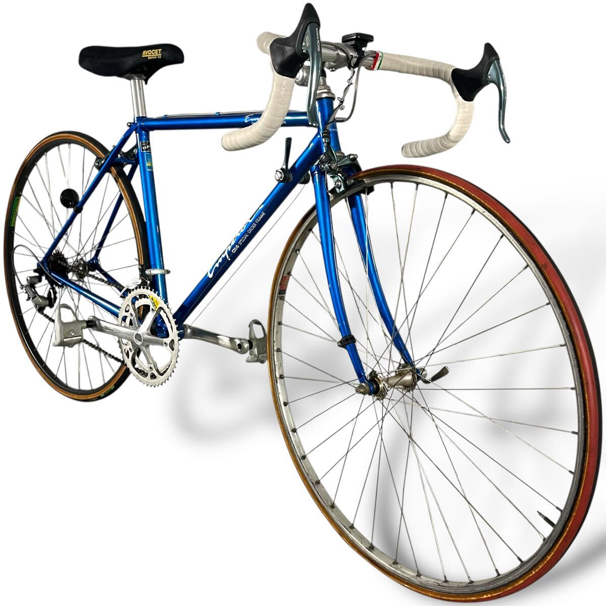 当時物/丸石/エンペラー/014/オーダーフレーム/465mm/石渡/ロードレーサー/14S/165/SHIMANO600/105/700C/マスプロ/クロモリ/レトロ