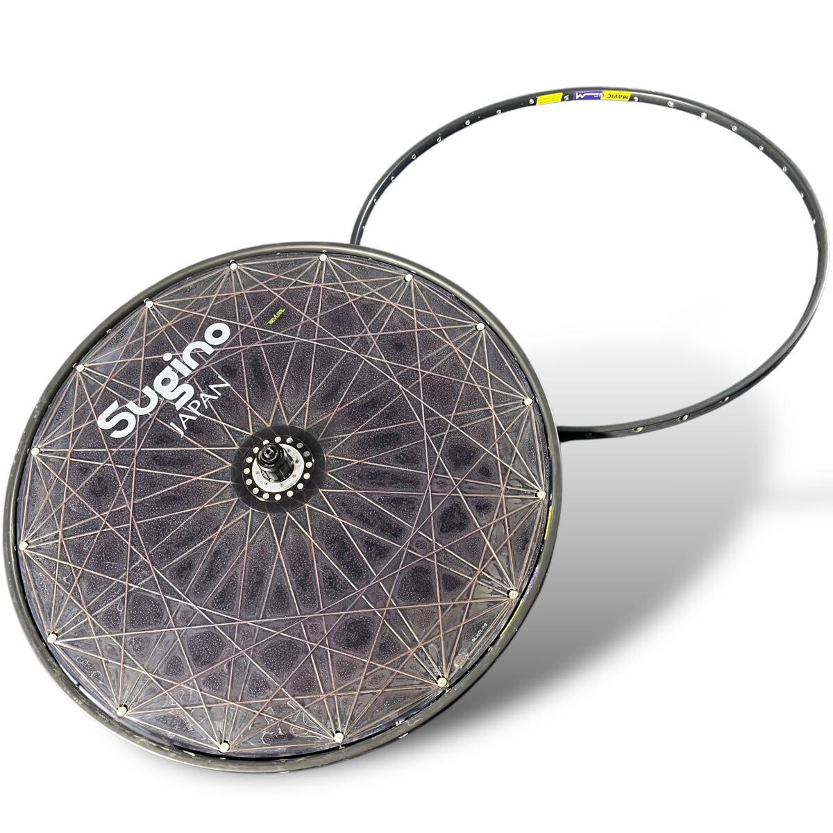 当時物/MAVIC/GP4/Sugino/TENSION DISC/700C/DURA-ACE/32H/1本/36H/1本/ロードレーサー/ピスト/トラックレーサー/チューブラー/レトロ