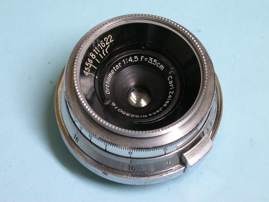 ツァイスイコンContax用オルソメター35/4.5#2235016(その76) OH済 きれい 玉極上 レア