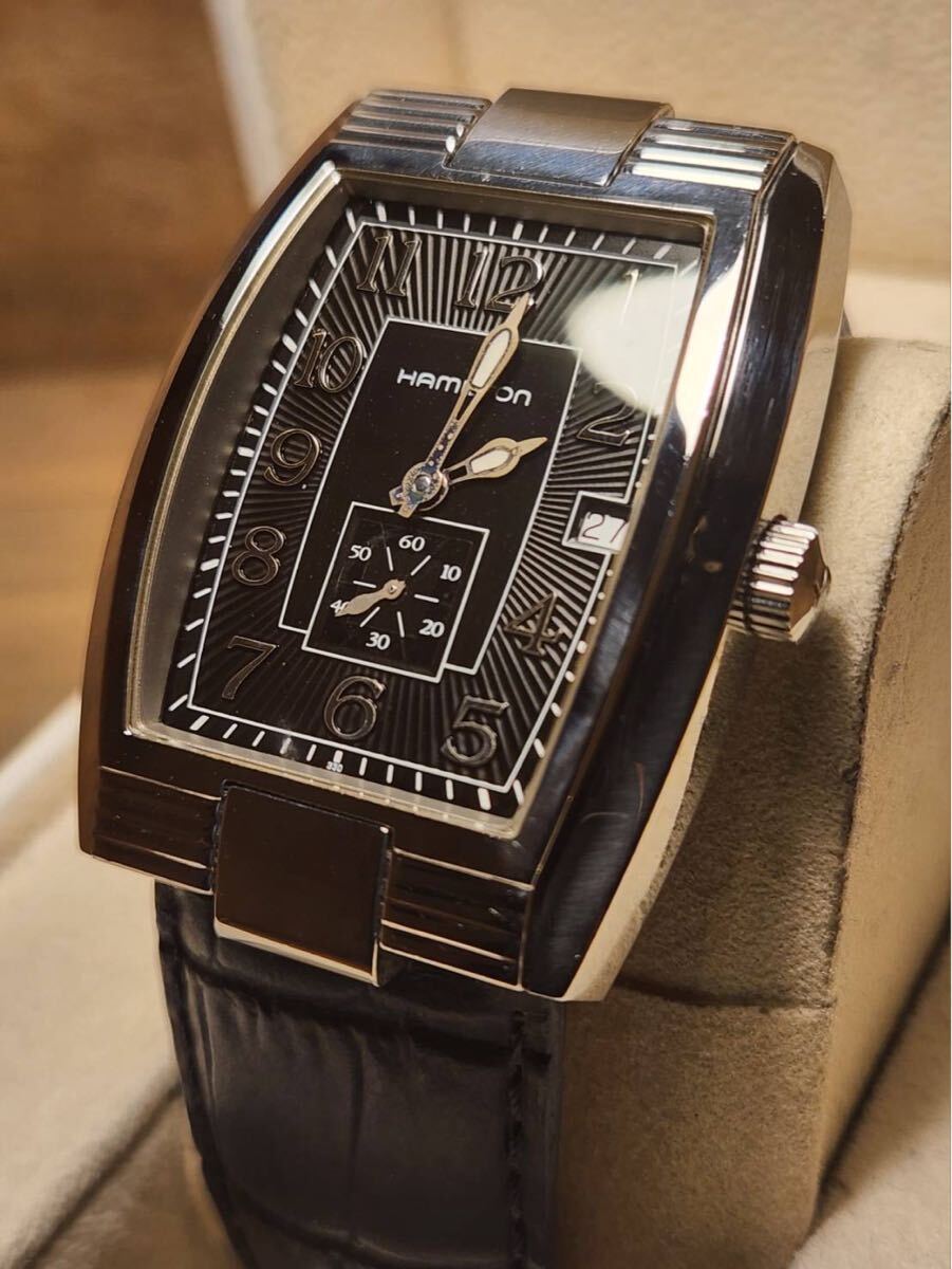 送料込み　完売品　HAMILTON Mount Vernon AUTO ハミルトン　ジャズマスター マウントバーノン　腕時計　khaki jazzmaster カーキ 自動巻き