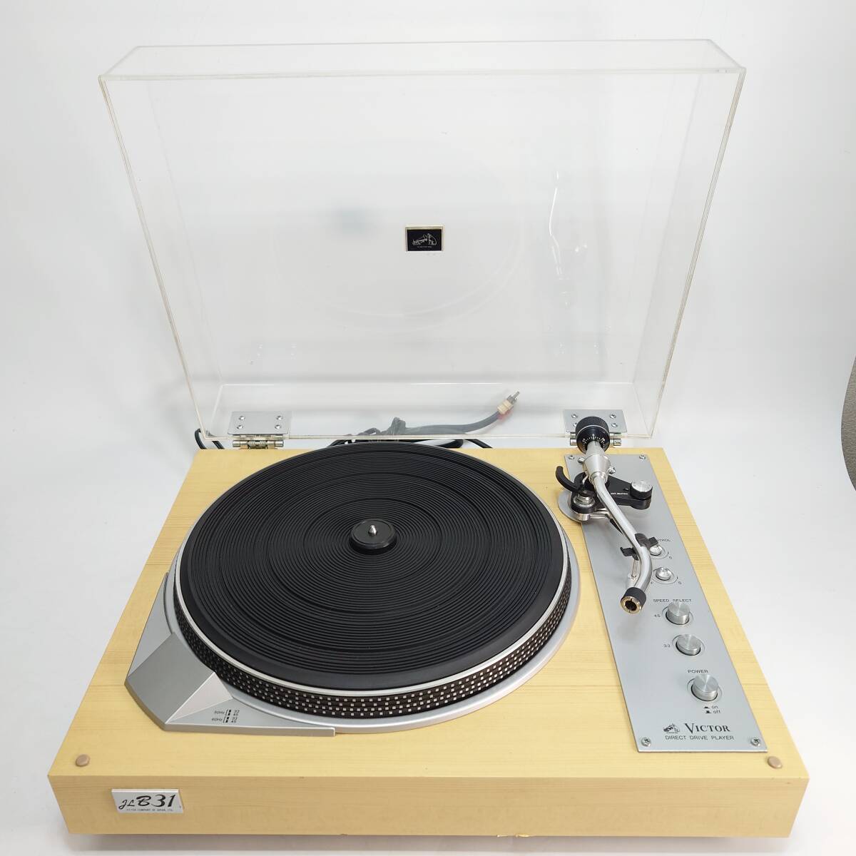 動作品 VICTOR JL-B31 ダイレクトドライブ レコードプレーヤー ターンテーブル ビクター
