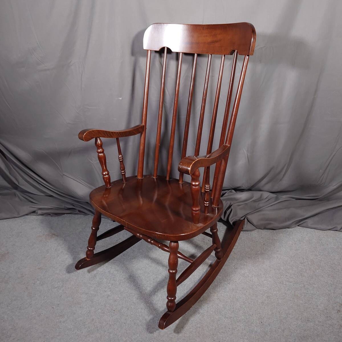 GRAND FURNITURE 木製 ロッキングチェア ヴィンテージ アンティーク グランドファニチャー 札幌発