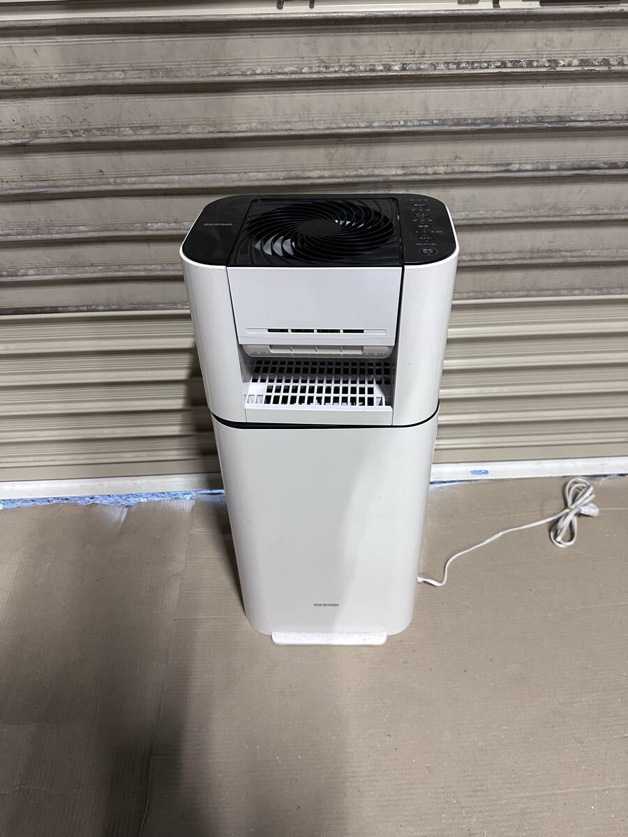 (MC) IRIS OHYAMA アイリスオーヤマ サーキュレーター衣類乾燥除湿機 IJD-JNI50-W ホワイト 現状中古品 