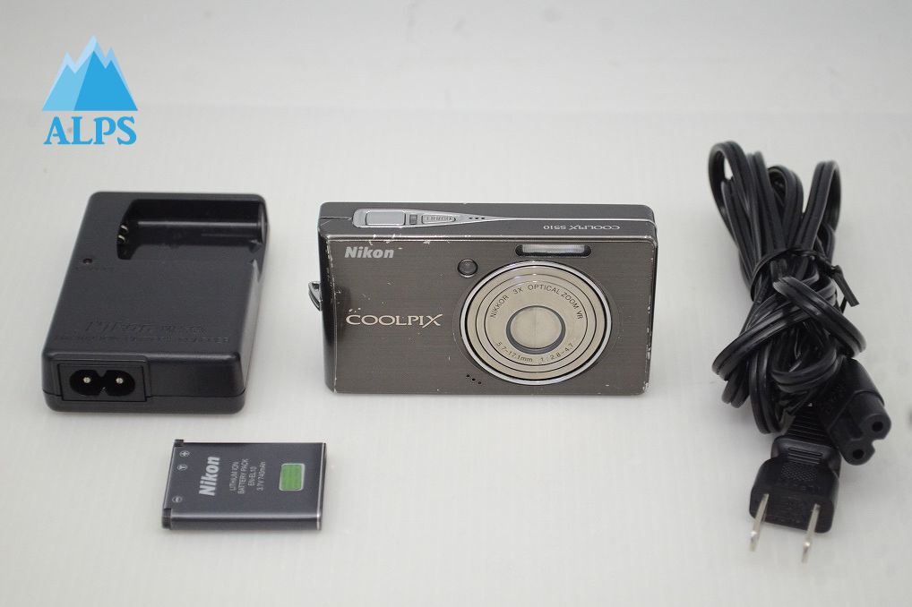 Nikon ニコン COOLPIX S510 コンパクトデジタルカメラ アーバンブラック 251215m【アルプスカメラ】