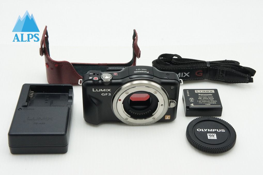 良品 Panasonic パナソニック LUMIX DMC-GF3 ボディ ミラーレス一眼カメラ エスプリブラック 251222t【アルプスカメラ】