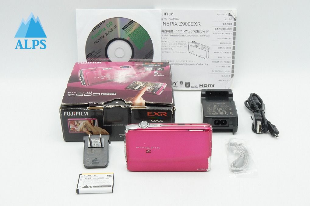 FUJIFILM フジフィルム FinePix Z900EXR コンパクトデジタルカメラ ピンク 元箱付 251220x【アルプスカメラ】