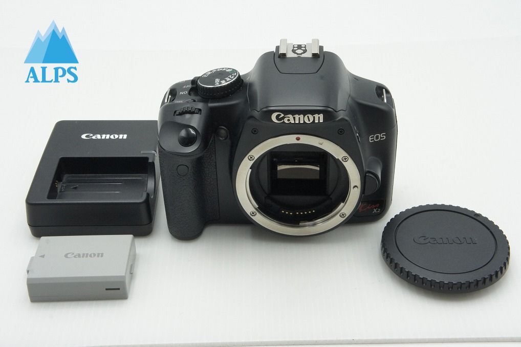良品 Canon キヤノン EOS Kiss X2 ボディ デジタル一眼レフカメラ 251225a【アルプスカメラ】