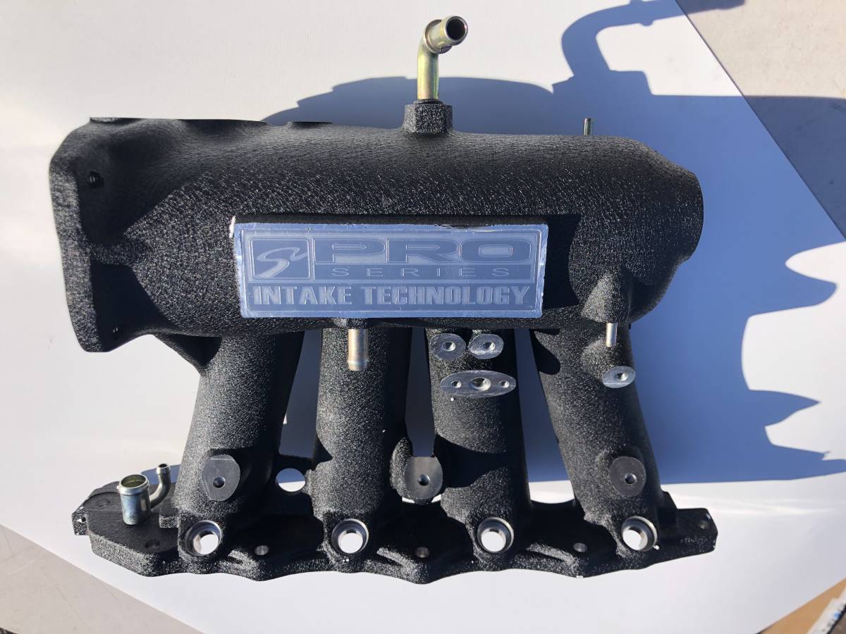 SKUNK2 Pro intake manifold B16A B16B B18C5 インテークマニフォールド 黒 USDM シビック インテグラ EG6 EK4 DC2 正規輸入品 即納 0295