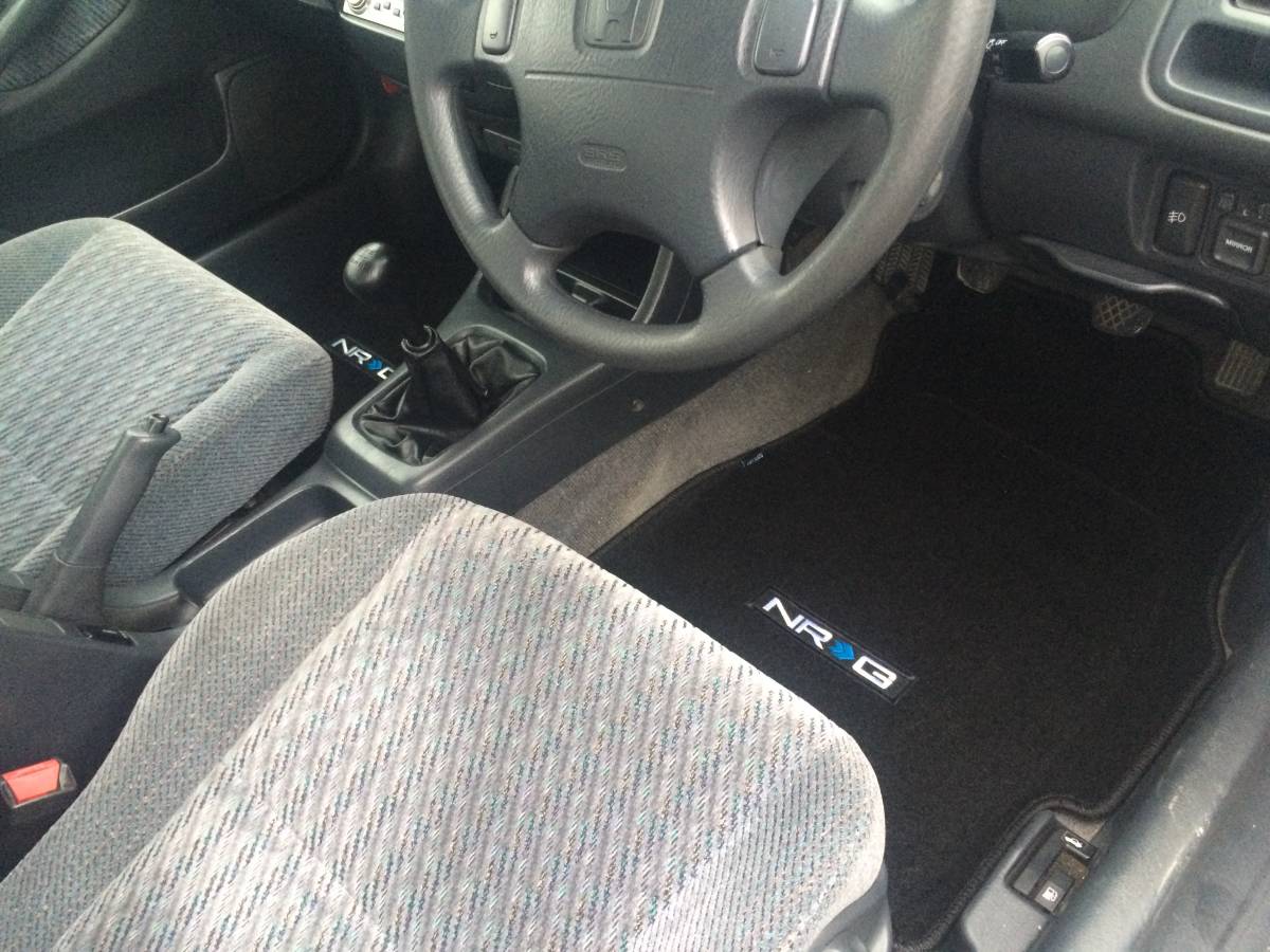 NRG 96-00 EKシビックフロアーマット 右ハンドル用 EJ7 EK3 EK4 USDM JDM RHD オルティア ドマーニ 正規輸入品 即納
