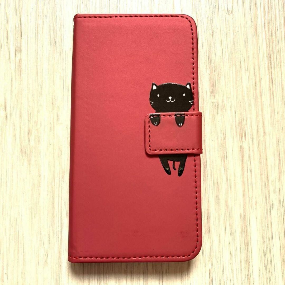 Galaxy S22　猫　スタンド機能　　手帳型　管理204-22