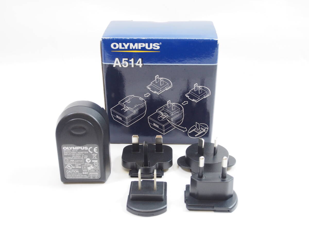 ◎OLYMPUS オリンパス A514 USB接続 ACアダプタ（元箱付）