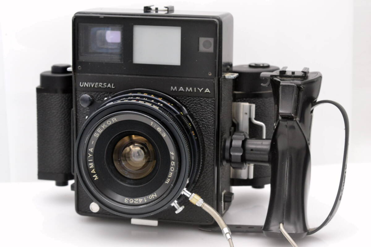 マミヤ MAMIYA UNIVERSAL PRESS SEKKOR 50mm 6.3 中判 フィルムカメラ 