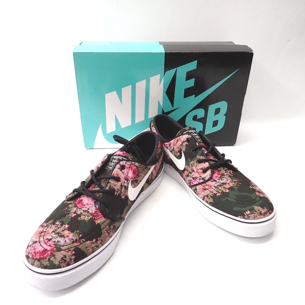 Ft1314151 ナイキ スニーカー ナイキ ズーム ステファン ジャノスキー PR デジタル フローラル 482972-900 メンズ NIKE 中古