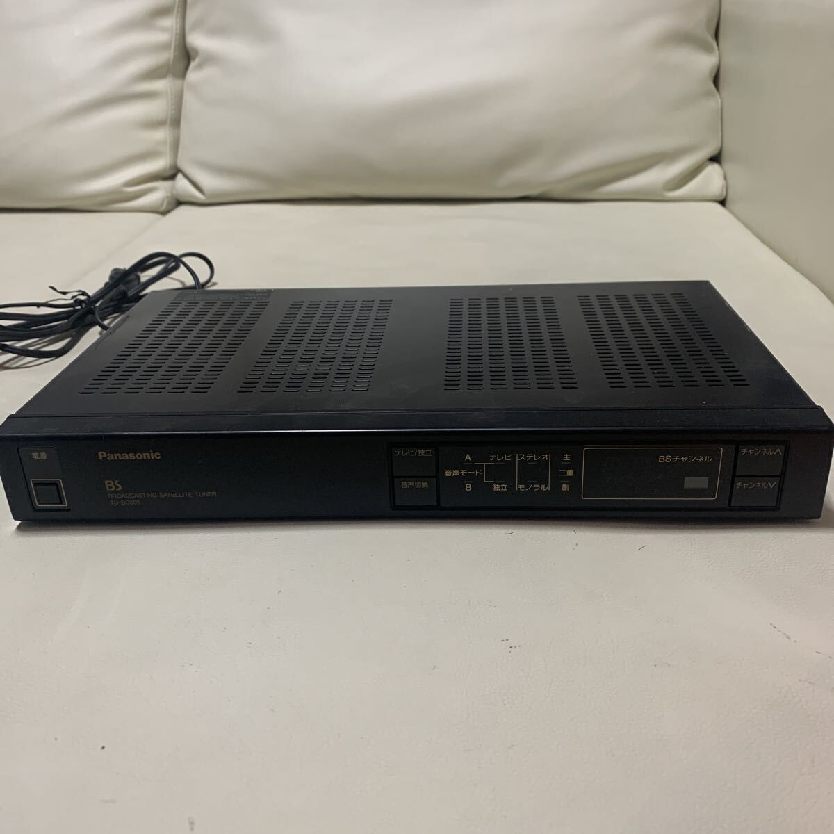 ☆IS-1209き100 Panasonic パナソニック BSチューナー TU-BS205 動作確認済☆