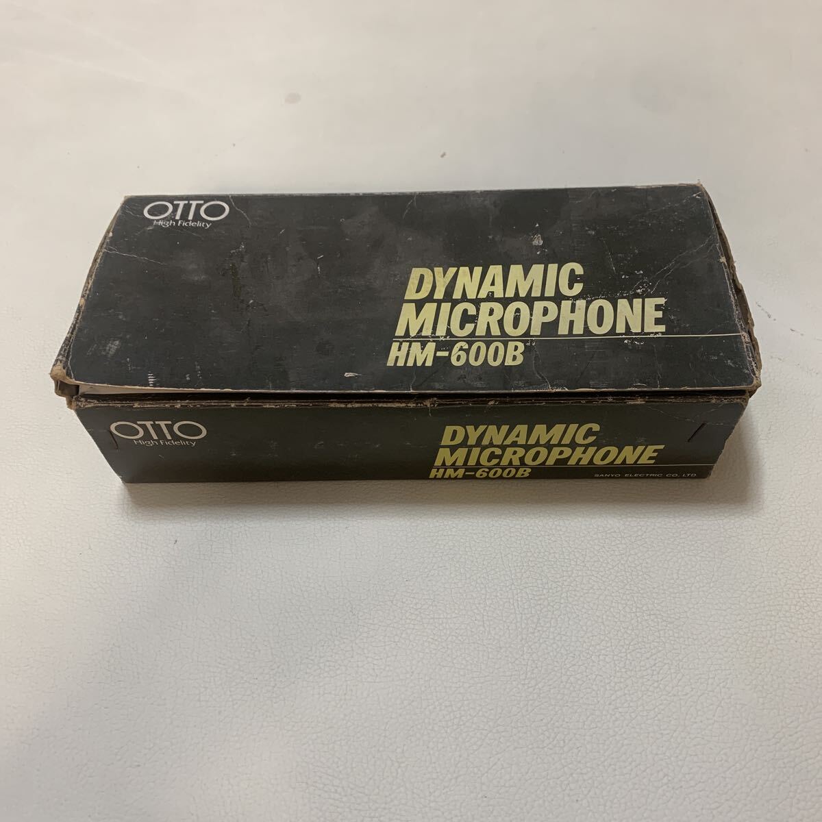 ☆IS-1215く80 OTTO High Fidelity ダイナミックマイクロフォン HM-600B 動作未確認☆