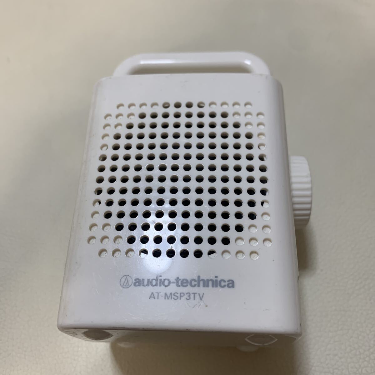 ☆IS-1215む60 audio-technica オーディオテクニカ AT-MSP3TV モノラルスピーカー 動作未確認☆