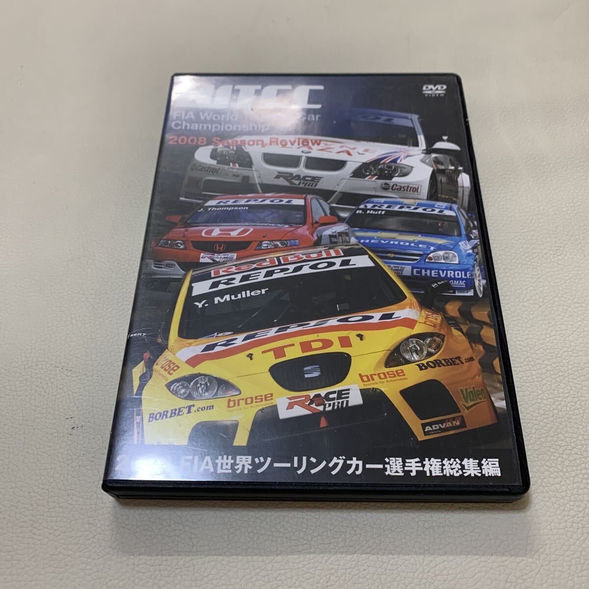 ☆IS-1229り60 WTCC 2008 FIA世界ツーリングカー選手権総集編 DVD 動作未確認☆