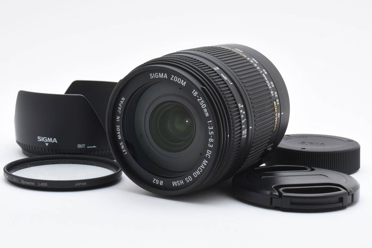 ★☆美品★ SIGMA 18-250mm F3.5-6.3 DC MACRO OS HSM Nikon Fマウント ＃250309