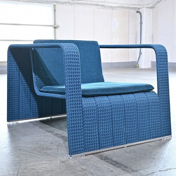 イタリア Paola Lenti 45万「Frame/フレーム」アームチェア A 屋外 ラウンジ アウトドア フランチェスコロタ Rota パオラレンティ 椅子