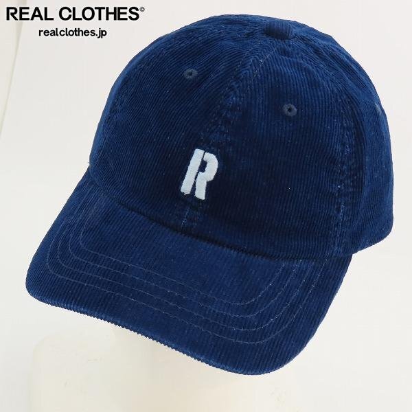 (B15)【複数個選択可能/未使用】RHC Ron Herman/ロンハーマン コーデュロイ素材 キャップ インディゴ 2921000076 /000