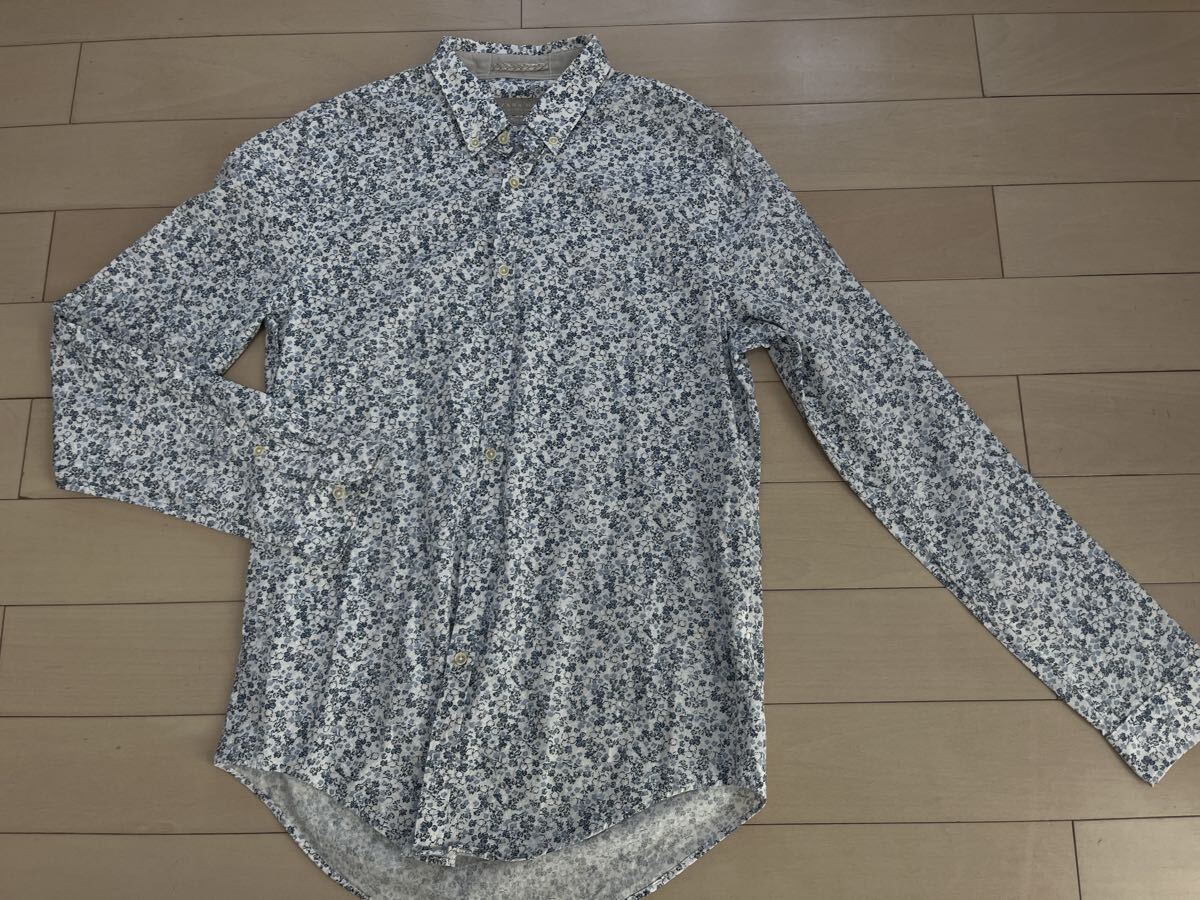 ZARA ザラ 長袖シャツ 花柄 Mサイズ
