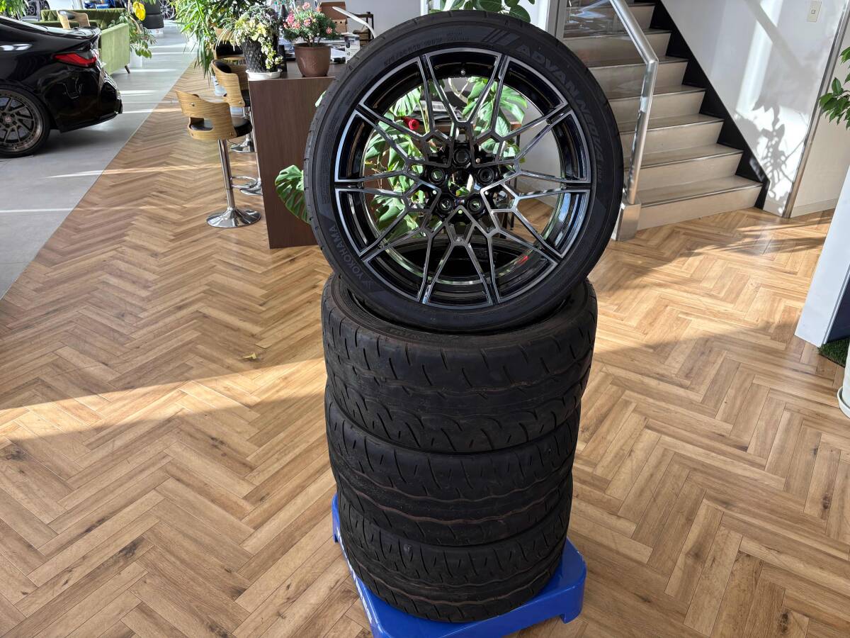 ☆BMW G82 M4 純正ホイール ヨコハマ アドバン ネオバ YOKOHAMA ADVAN NEOVA AD09 275/35R19 285/30R20 溝有り ♪ 4本セット
