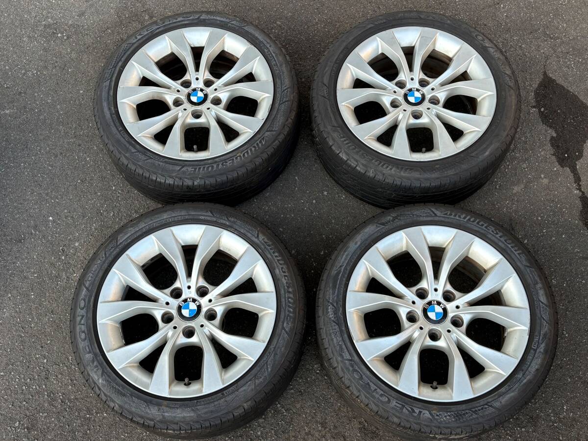 BRIDGESTONE REGNO GR-XI 225/45R17 BMW E84 X1純正ホイール Vスポークスタイリング318 17×7.5J+34 4本セット