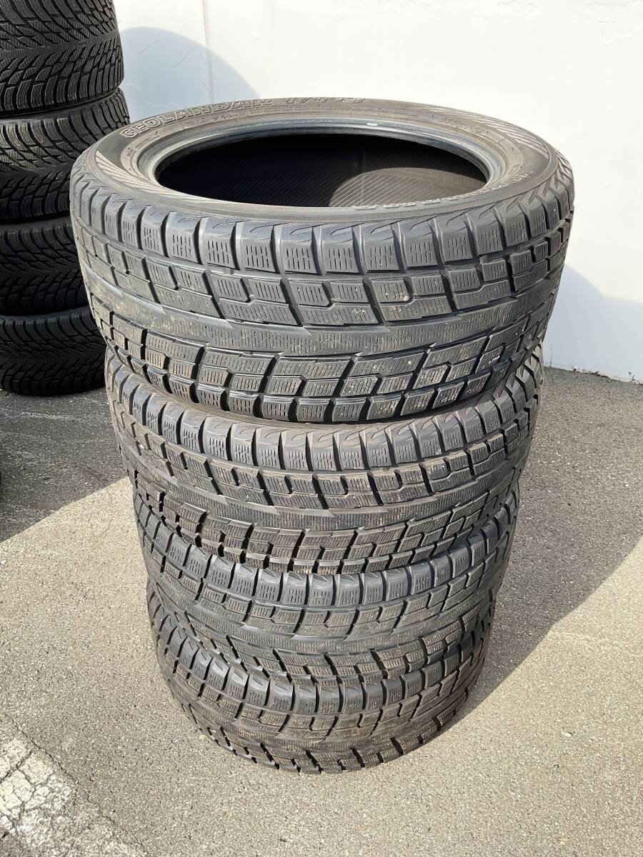 即決☆ ヨコハマ ジオランダー I/T-S 275/50R20 スタッドレスタイヤ 4本 中古 残溝有り☆
