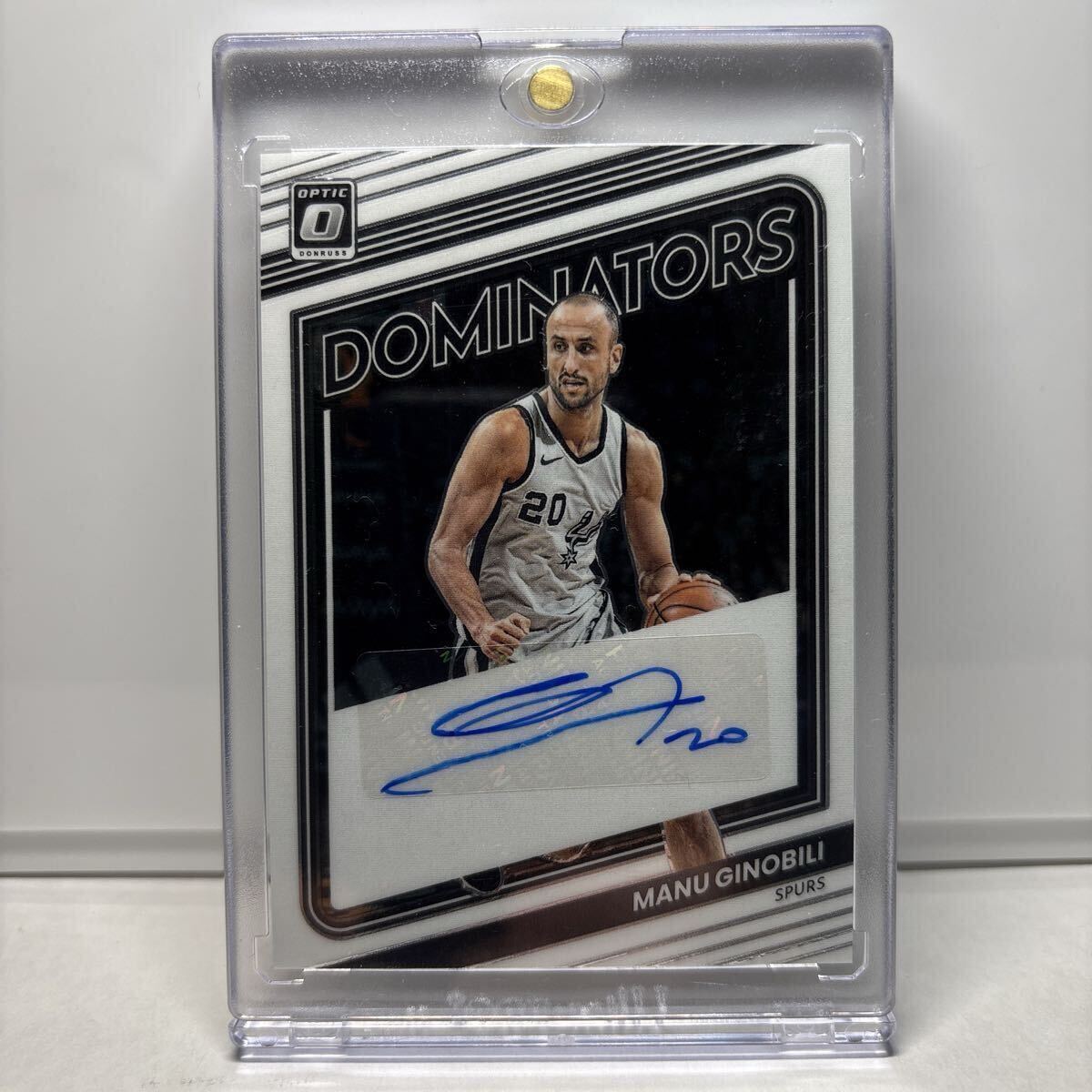Manu Ginobili /99 シリアル　直筆　サイン　Auto 2022-23 Panini NBA Donruss Optic 