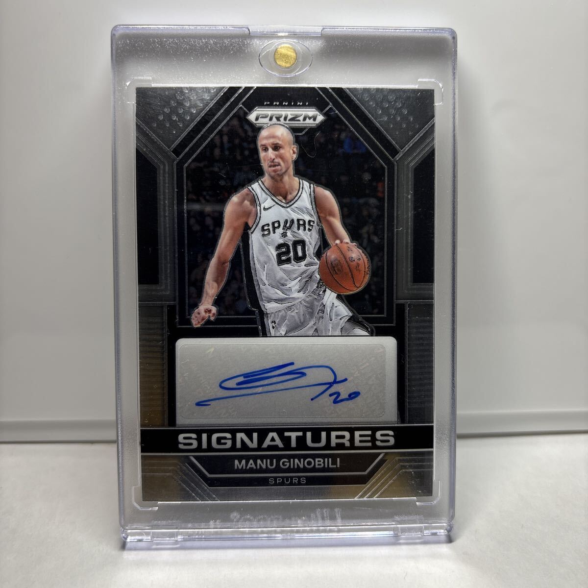 Manu Ginobili 直筆　サイン　Auto 2022-23 Panini NBA Prizm 【検索ワード　Basketball バスケ　カード 】