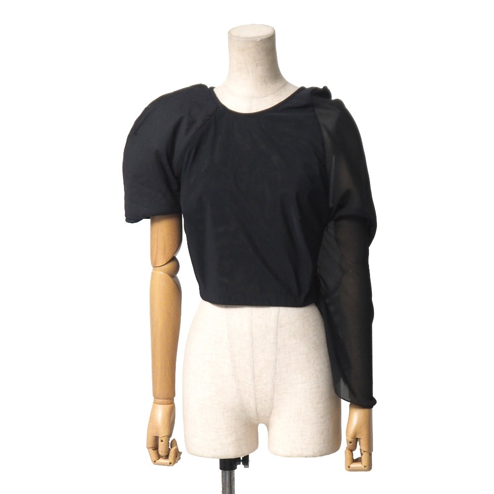 未使用 JACQUEMUS ジャックムス LE HAUT PABLO ブラウス サイズ34 変形 シアー
